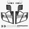 Vevor 2-Door Jeep Tube Doors Jeep Tubular Door for 2018-2024 Jeep Wrangler JL YK-GMD-SL-JL-2 - alternate 1