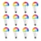 Infibrite A21 WiFi Smart LED Light Bulb, 12W 1100LM, Alexa/Google/SIRI, ETL and Energy Star, 12PK IB-008-1-12W-WH-12PK - alternate 1