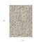 Homeroots 10' X 14' Beige Brown And Gray Floral Washable Indoor Outdoor Area Rug 597799 - alternate 2