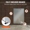 Vevor Stainless Steel Pull-Out Trash Drawer Built-In Handled Trash Drawer No Trash Can KM-CTG-2302-SKU7 - alternate 3