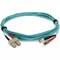 Add-On This Is A 2M Sc (Male) To St (Male) Aqua Duplex Riser-Rated Fiber ADD-ST-SC-2M5OM4 - alternate 4