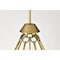 Nuvo Valentine, 7 Light Chandelier, Vintage Brass Finish, Hammered Glass 60/8269 - alternate 4