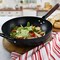 Spice By Tia Mowry 12in Carbon Steel Wok with Wooden Handle in Black 81294.01 - alternate 3