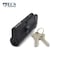 Ecs Hardware Durable Prem Profile Cylinder Single Sided Thumb Turn, Schlage SC1 Keyway, Keyed Alike, US10B, Dark Oxi ECSH-EPCR-10B-SC1-KA10 - alternate 2