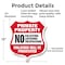 Signmission Private Property Shield Sign No Soliciti, 12 Inch X 12 Inch, Aluminum Metal Sign SHI-A-12-452 - alternate 2