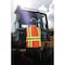Ironwear Hi-Vis FR Safety Vest M Class 2 H Back, , Zipper 6 Pockets 1287FR-OZ-RD-MD - alternate 2