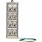 Eaton TRIPP LITE SERIES 8-PORT METAL SHIELDED DIN-RAIL MOUNT PRELOADED KEYSTONE PATCH N063-008-6A-SH - alternate 5