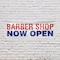 Signmission Barber Shop Now Open, 36 Inch x 96 Inch, Vinyl Banner B-96-30480 - alternate 2