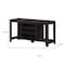 Homeroots 48in Dark Brown Open shelving TV Stand 333254 - alternate 3