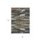 Homeroots 5' X 8' Charcoal Copper And Ivory Abstract Washable Indoor Outdoor Area Rug 612486 - alternate 4