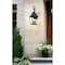 Z-Lite Raphael Sand Black 4 Light Outdoor Wall Light 5029XL-BK - alternate 3