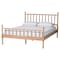 Baxton Studio Laurent Bamboo-Style 4-Piece Bedroom Set with Two Nightstands, Queen 266-14563-14566-14564-14564-ZORO - alternate 4