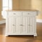Crosley Alexandria Wood Top Full Size Kitchen Island/Cart KF30001AMA - alternate 3