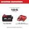 Milwaukee Tool M18 XC5.0 Starter Kit + M18 CP2.0 Battery 48-59-1850, 48-11-1820 - alternate 3