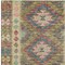 Homeroots 5' X 8' Green Geometric Washable Indoor Outdoor Area Rug 607441 - alternate 4