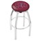 Holland Bar Stool Co 25" Chrome Texas A&M Swivel Bar Stool, Accent Ring L8C2C25TexA-M - alternate 1