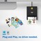 Adesso Adesso SCR-100 Smart Card Reader - Contact - Cable - USB 2.0 - TAA Compliant SCR100TAA - alternate 4