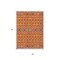 Homeroots 5' X 8' Orange Blue And Purple Geometric Washable Indoor Outdoor Area Rug 612209 - alternate 3