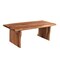 Homeroots 51" Brown Solid Wood Sled Coffee Table 521934 - alternate 1