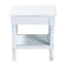 Baxton Studio Jeanne Vintage Traditional White Wood End Table 251-13895-ZORO - alternate 5