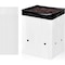 Ipower 50-Pack 5 Gallon Black-and-White Material Grow Bags, 50PK GLGROWBAGFILM5X50 - alternate 1
