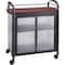 Safco Refreshment Cart, Black 8966BL - alternate 1