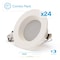 Infibrite 4 In. Retrofit 5000K Daylight LED Recessed Light 9W 750LM, Dimmable, Wet Rated, 24PK IB-005-5-9W-WH-24PK - alternate 1