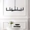 Jonathan Y Darcy 35" 6-Light Grand Modern Industrial Adjustable Geometric Architectural Square-Arm Candle-Style JYL9561B - alternate 6