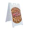 Signmission Pizza, A-Frame & 2 Decals Installed, Heavy-Duty Plastic Frame SBHD-D-2436-Pizza - alternate 1