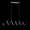 Jonathan Y Ali 31" Dimmable Adjustable Integrated LED Metal Linear Pendant, Black JYL7024B - alternate 8