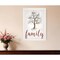 Homeroots Family Tree 1 White Framed Print Wall Art 415453 - alternate 2