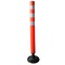 Traffic Kontrol Flexible Delineator Post - 36in Height - Surface Mount - Orange - 1PC TKSMB-36-OR-KIT - alternate 1