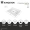 Kingston Brass 31-Inch Solid Surface Vanity Top, 8" Faucet Drillings KVPB3122L38 - alternate 2