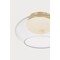 Hudson Valley Lighting Moore 12 in. Integrated LED Flush Mount in Aged Brass 9013-AGB - alternate 2