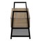 Homeroots 42in Taupe and Black Metal Storage Bench with Flip Top 489778 - alternate 5