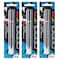 Pentel DualMetallic Brush, Black/Metallic Red Ink, 3PK XGFHBPDAX - alternate 1