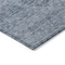 Homeroots 9' X 12' Blue And Ivory Floral Washable Indoor Outdoor Area Rug 605721 - alternate 4