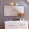 Vaxcel Webster 2 Light LED Gold Brass Contemporary Bathroom Vanity Wall Sconce Fixture Clear Glass W0464 - alternate 6