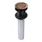 Kingston Brass Brass Push Pop-Up Drain with Overflow, Antique Copper KB810AC - alternate 1