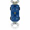 Leviton Straight Blade Receptacle, 5-20R, 20 A, 125V AC, Flush Mount, Self-Grounded MT563-2SU - alternate 1