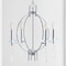 Jonathan Y Laura 23" Crystal/Metal LED Chandelier, Chrome JYL7402A - alternate 7