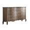 Homeroots 64" Taupe Solid and Manufactured Wood Eight Drawer Double Dresser 490473 - alternate 2