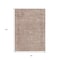 Homeroots 8' X 10' Copper And Beige Abstract Washable Indoor Outdoor Area Rug 616007 - alternate 5