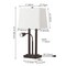 Jonathan Y Blaire 23.75" 2-Light Modern Farmhouse Metal LED Table Lamp w/USB Charging port, Adjustable Reading L JYL1144A - alternate 4