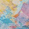Homeroots 3' X 5' Blue Yellow Pink And Orange Abstract Washable Indoor Outdoor Area Rug 618532 - alternate 2
