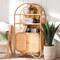 Bali & Pari Noreen Peacock Fan Natural Rattan Storage Cabinet 262-14420-ZORO - alternate 8