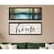 Homeroots Set Of Two Love or Home 2 Black Framed Print Wall Art, 2PK 406102 - alternate 3