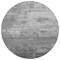 Homeroots 8' Gray And Silver Round Striped Washable Indoor Outdoor Area Rug 610891 - alternate 2