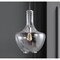 Jonathan Y Watts 13.25" 1-Light Mid-Century Modern Iron/Glass LED Pendant, Chrome/Clear JYL6401A - alternate 5