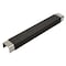 Safeguard Technology 13x1in Anti-Slip Ladder Rung, Galvanized Steel Channel, Extra Coarse (Offshore), Black, 3/4in Bare LGCO3-BLK-13x1 - alternate 1
